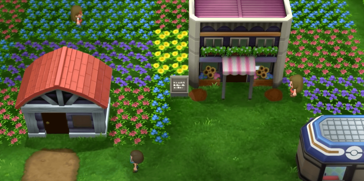 A screenshot of the game depicting a farm